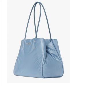 Kate Spade NWT everything puffy large tote color (swordfish)